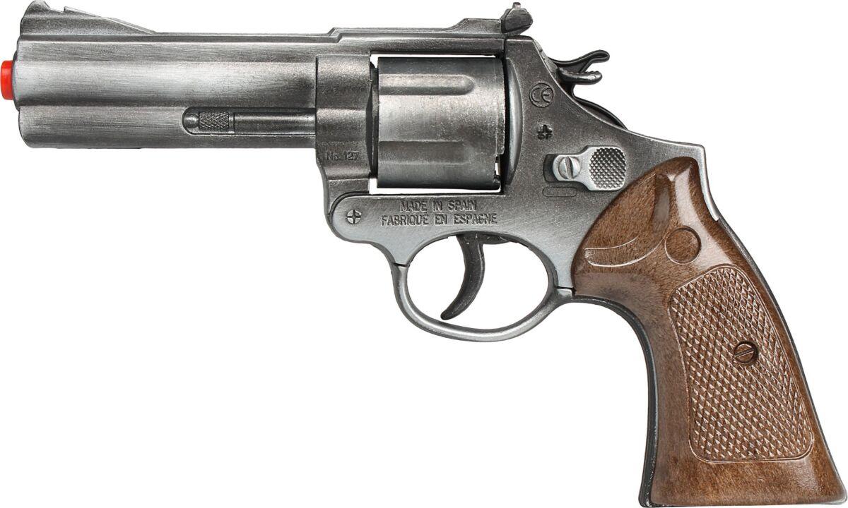 Gonher: Полицейский револьвер Magnum - Old Silver
