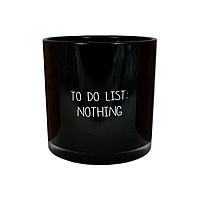 Свеча ароматическая "To do list: Nothing". Инжирное наслаждение