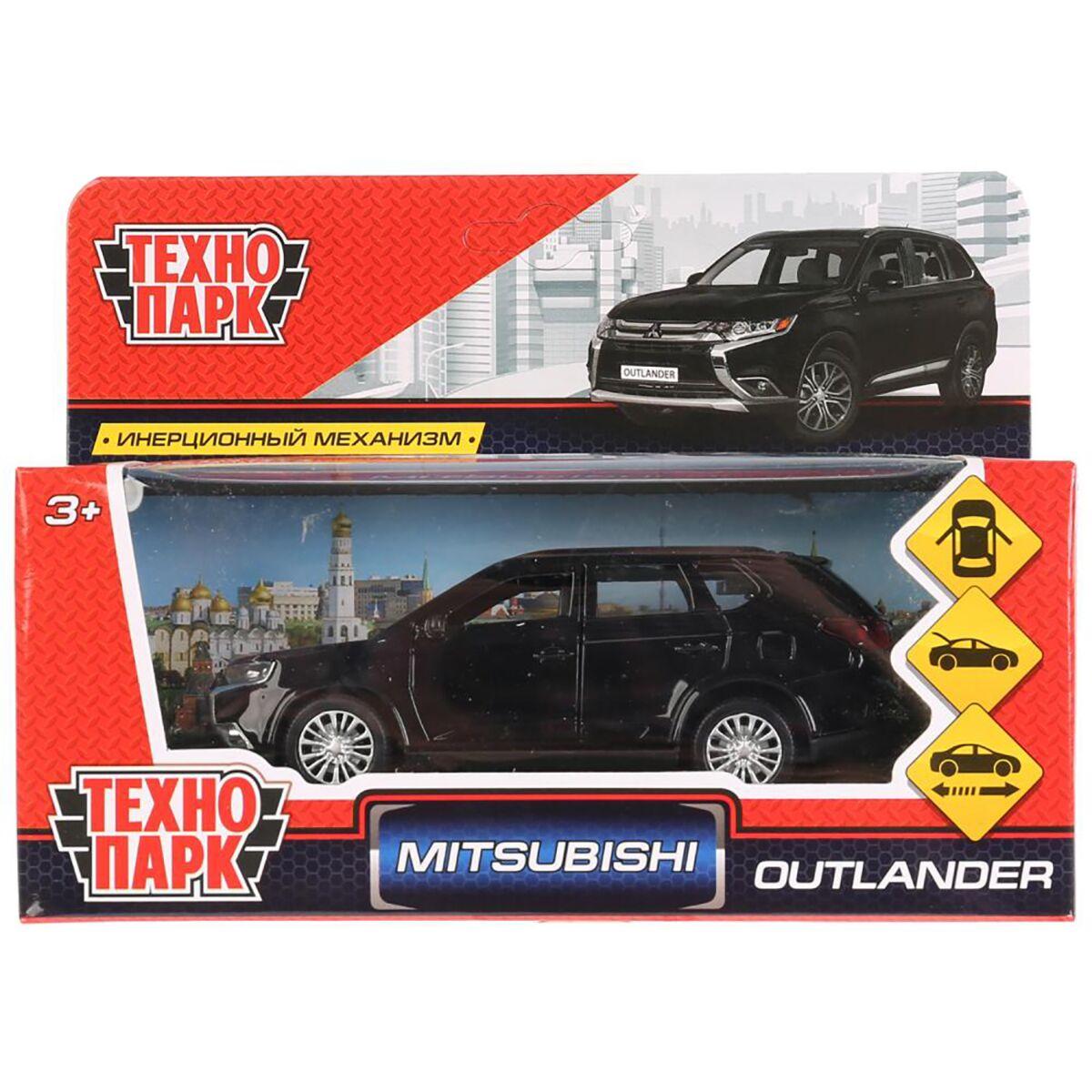 Технопарк: Mitsubishi Outlander 12см черный