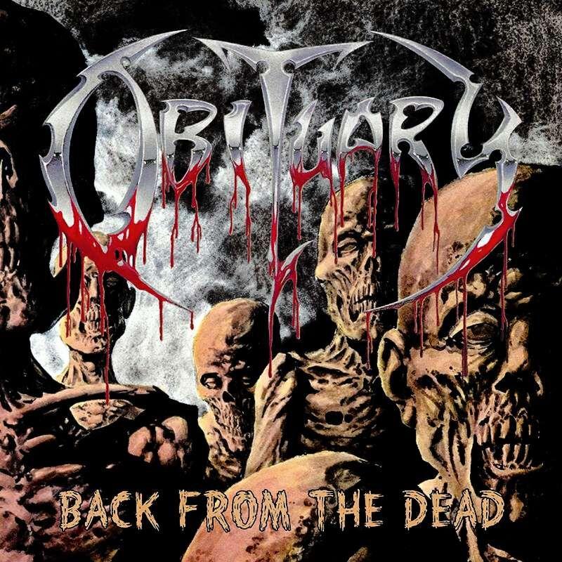 Obituary Back From The Dead (Red Translucent) LP