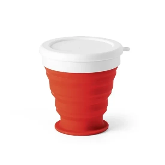 Складная дорожная чашка ASTRADA (Красный)