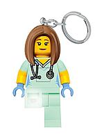 LEGO: Брелок-фонарик для ключей LEGO Classic - Nurse (Медсестра)