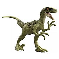Jurassic World: Dino Escape. Фигурка динозавра Дикая стая - Велоцираптор