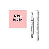 Маркер Touch Brush 136 румяный розовый R136