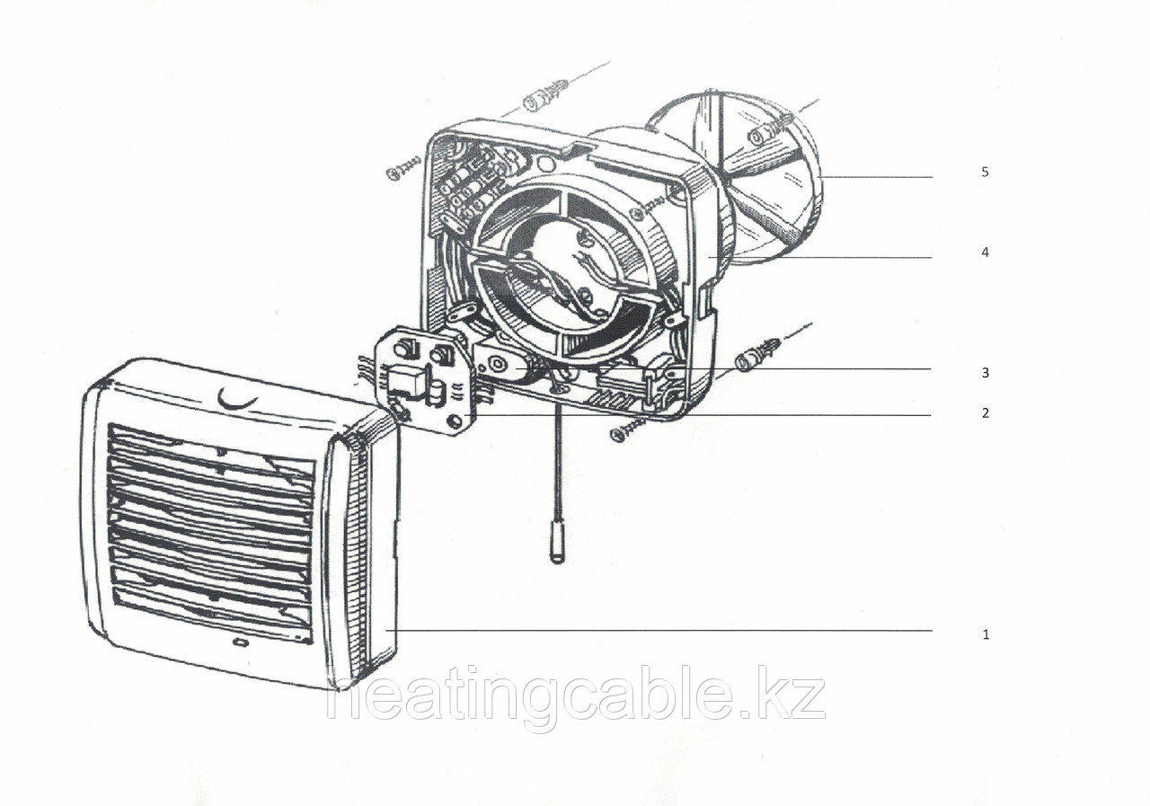 Вытяжной вентилятор BLAUBERG Aero 150 - фото 3 - id-p103656220