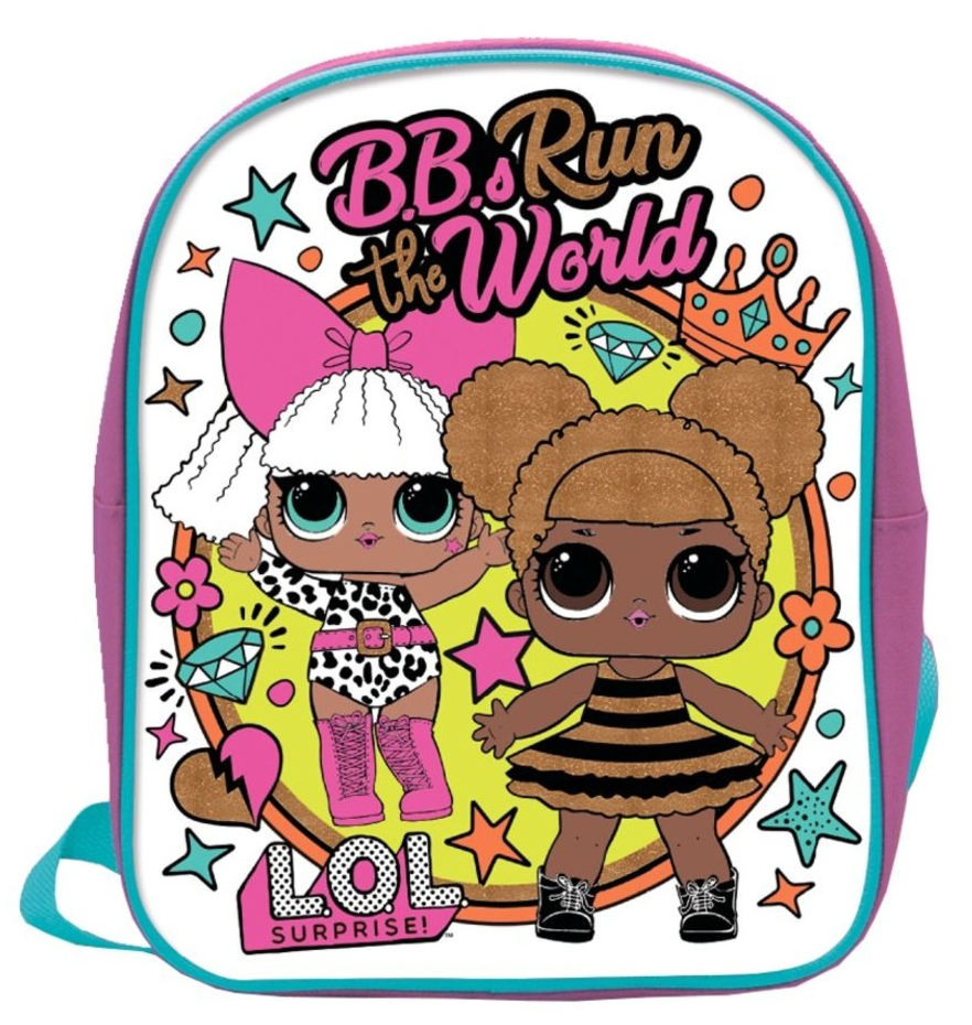 Рюкзак  для раскрашивания L.O.L. "B.B.s Run the World" 27*22,5 см.