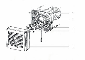 Вытяжной вентилятор BLAUBERG Aero Vintage 125, фото 2