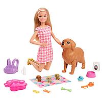 Barbie: Игр.н-р Barbie "Уход за новорожденными питомцами"