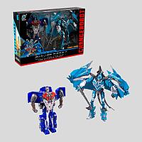 Changerobot: Игр.н-р из 2х роботов-трансформеров, синий-голубой