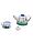 Игрушечная посуда для кукол/ чайник/ чашки/ блюдца/ поднос/15 предметов. YTY TOYS, фото 8
