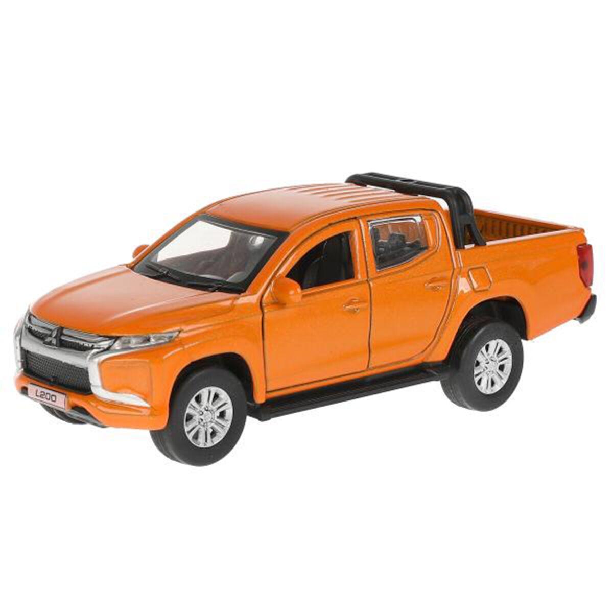 Технопарк: Mitsubishi L200 13 см оранжевый