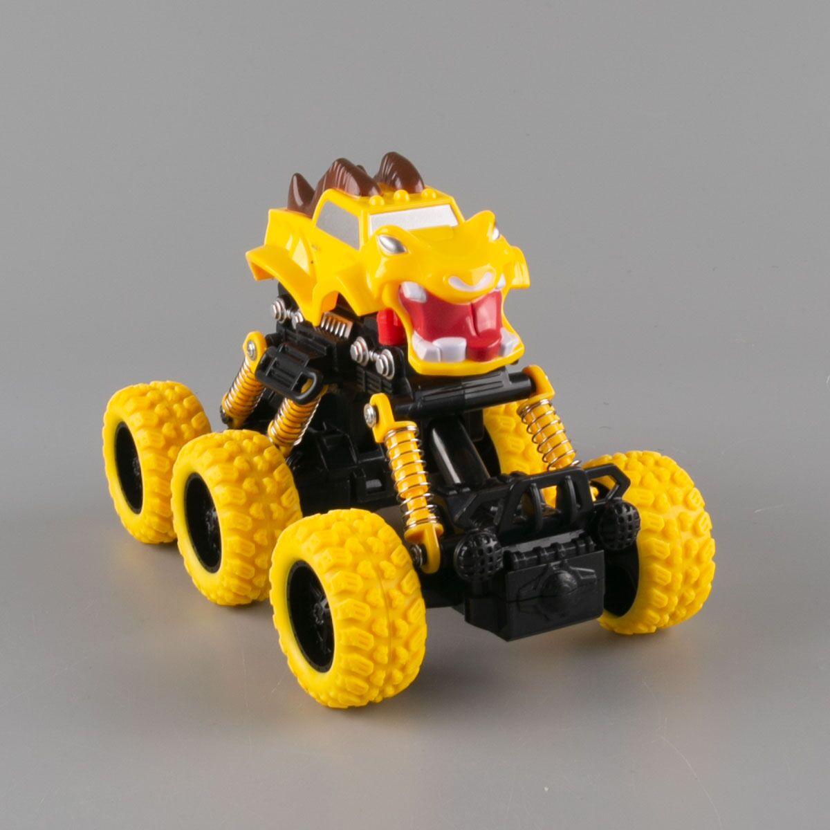 KLX: Игрушка машинка инерционная Скалолаз желтая (476А), фото 1