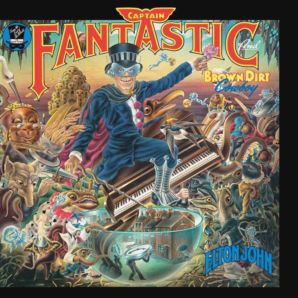 John Elton Captain Fantastic And The Brown Dirt Cowboy (Reissue, Gatefold) LP