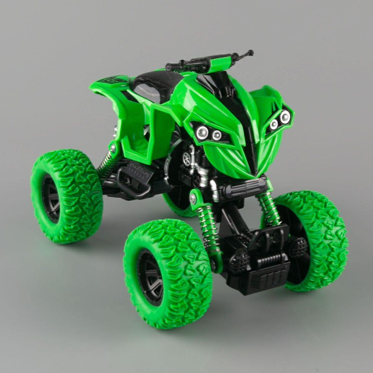 KLX: Игрушка машинка инерционная Альпинист зеленый (382А)