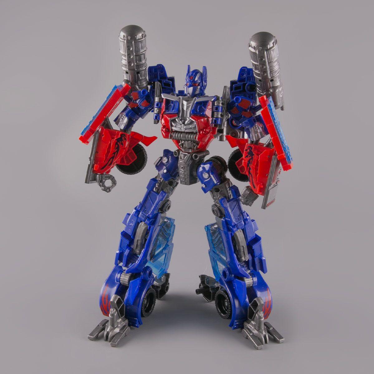 Changerobot: Робот-трансформер, синий с щитом и мечом, фото 1
