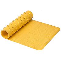 Roxy: Антискользящий резиновый коврик для ванны ROXY-KIDS 35х76см, жёлтый