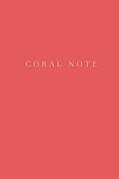 Блокнот Coral Note с коралловыми страницами (твердый переплет)