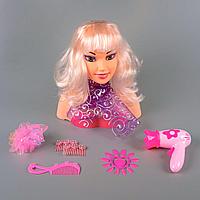 Baby: Кукла-манекен для создания причесок с акссесуарами для волос, блондинка 1