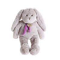 Lapkin: Заяц 40 см серый/фиолетовый