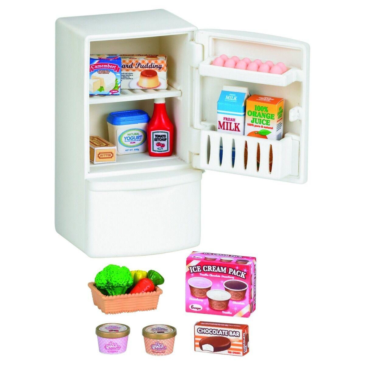 Sylvanian Families: Холодильник, продукты, игровой набор, подарок девочке, фото 1