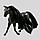 Lanard: Игр.н-р "ROYAL BREEDS" с лошадкой 9,5см, Black Friesian, фото 3