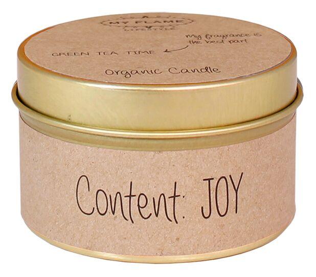 Свеча ароматическая "Content: joy"