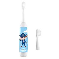 Chicco: Зубная щетка электрическая детская 3г+, синий