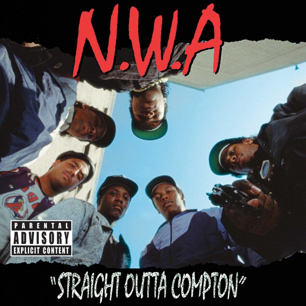 N.W.A. Straight Outta Compton LP