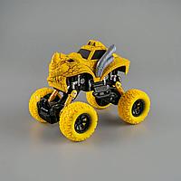 KLX: Игрушка машинка инерционная желтый (411A)
