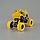 KLX: Игрушка машинка инерционная желтый (411A), фото 3