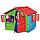 PALPLAY: Игровой домик, Красный/голубой/зеленый, 140*110*117,5h, фото 2