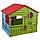 PALPLAY: Игровой домик, Красный/голубой/зеленый, 140*110*117,5h, фото 3