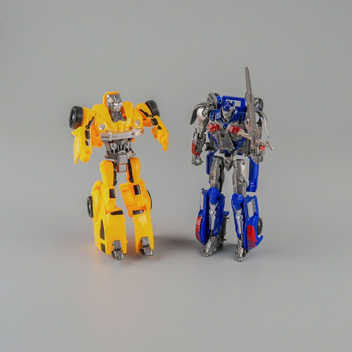 Changerobot: Игр.н-р из 2 роботов-трансформеров (желтый-синий), фото 1