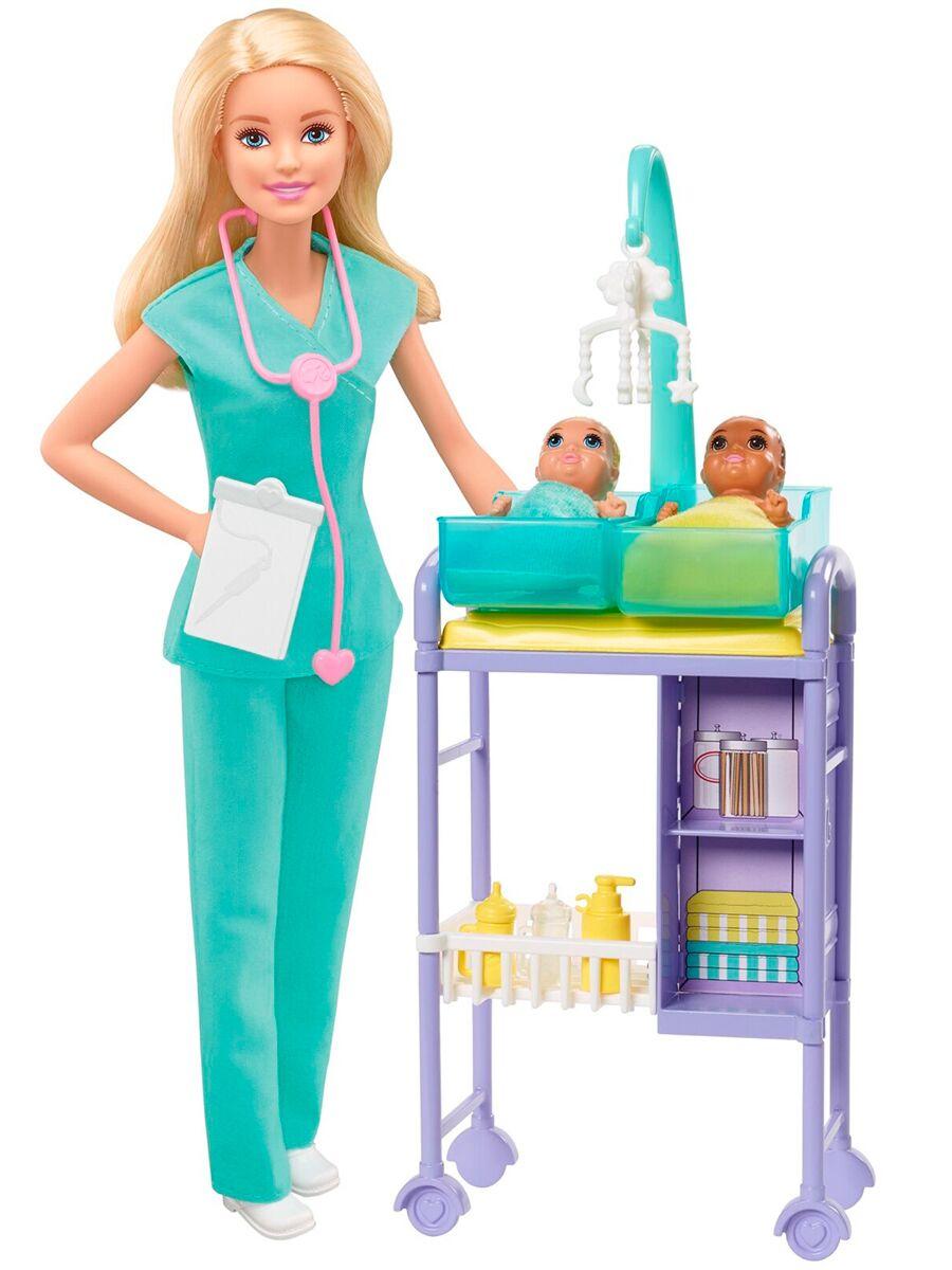 Barbie: Игр.н-р Barbie Кем стать? Детский доктор