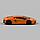 RW: Радиоуправляемая машинка Lamborghini Aventador на пульте управления, оранжевый, 1:14, фото 3