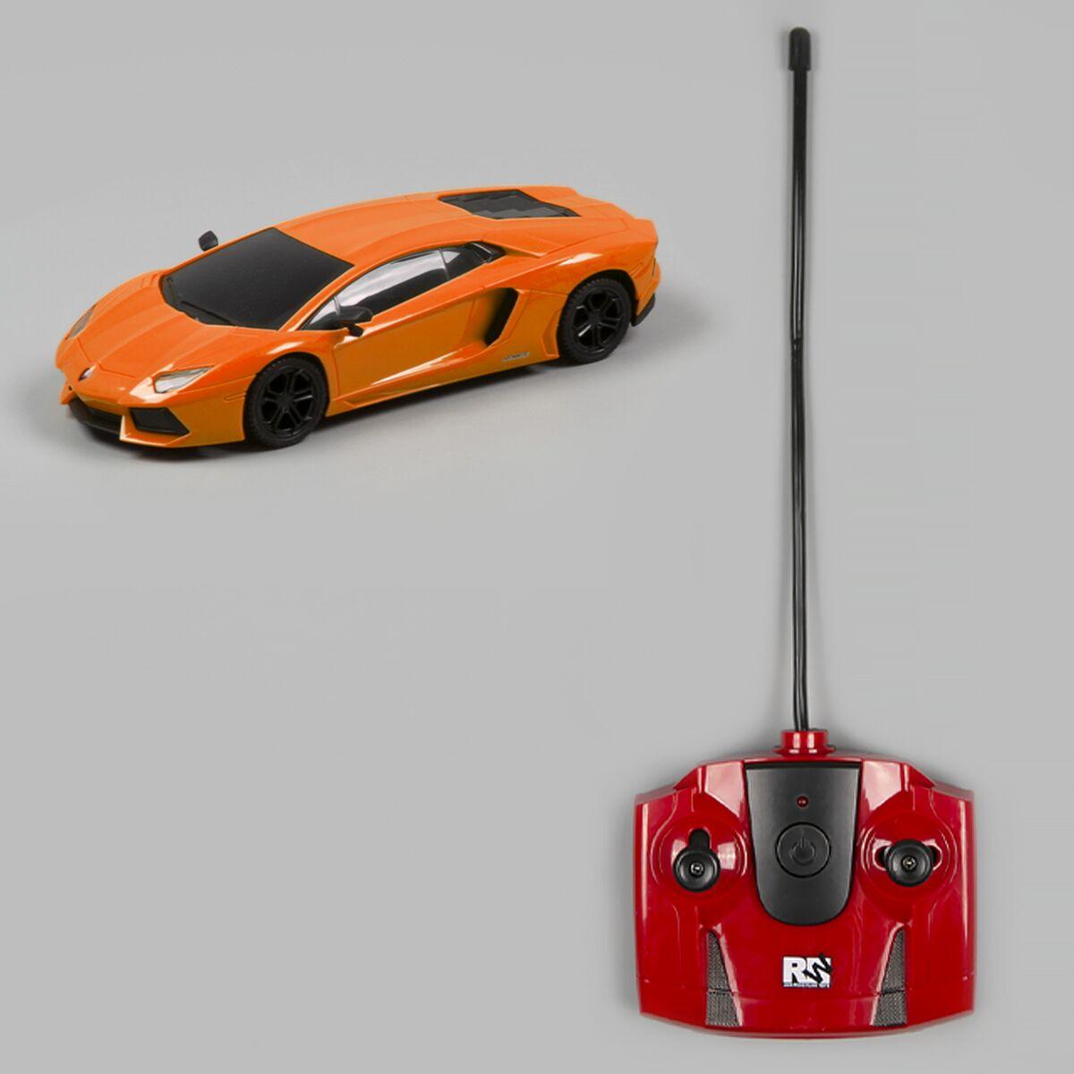 RW: Радиоуправляемая машинка Lamborghini Aventador на пульте управления, оранжевый, 1:24, фото 1