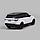 RW: Радиоуправляемая машинка Range Rover Sport на пульте управления, белый, 1:24, фото 4