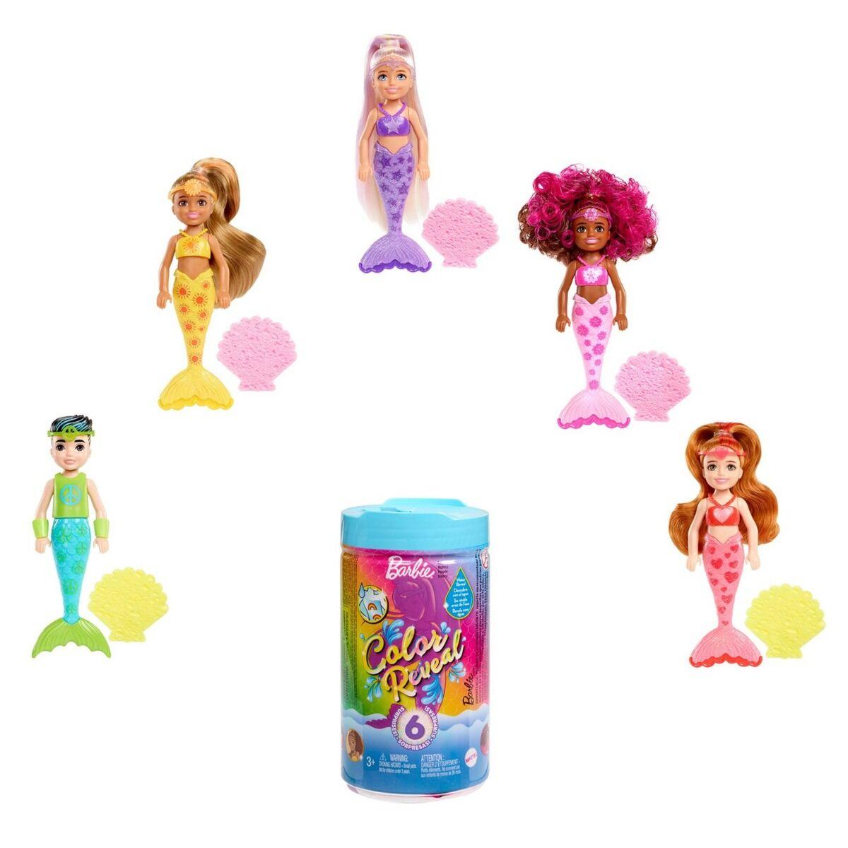 Barbie: Кукла Chelsea Colour Reveal "Русалочка", в ассортименте