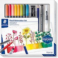 Набор для рисования Staedtler Mixed Floral Watercolour