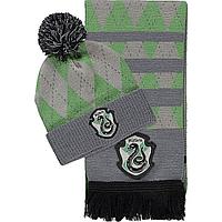 Набор шарф + шапка Harry Potter Slytherin