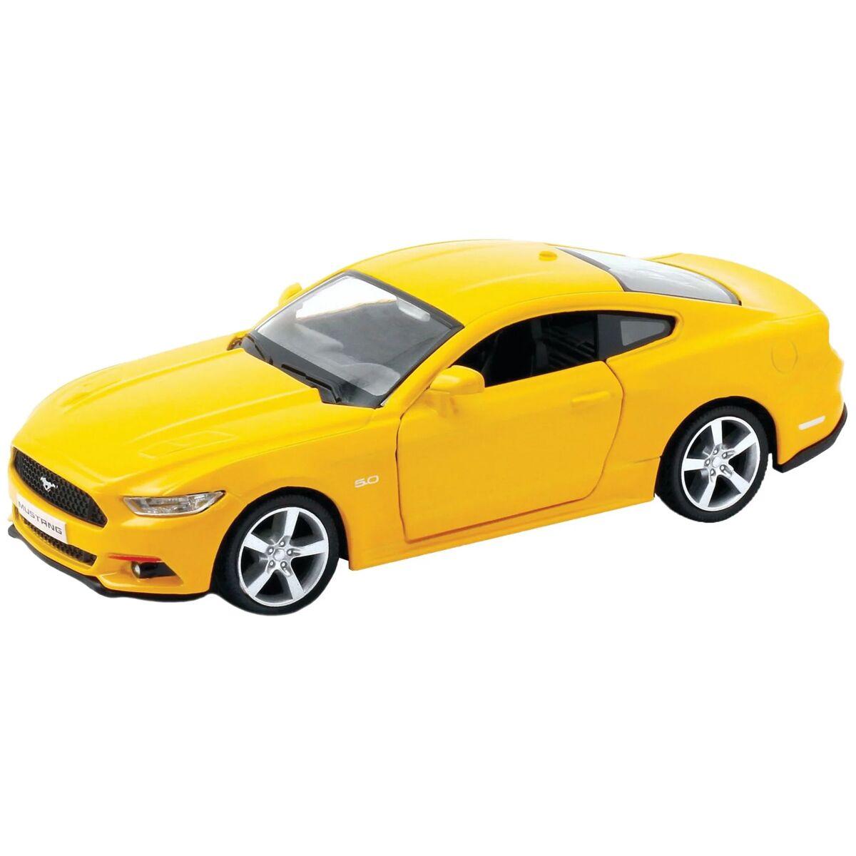 RMZ City: 1:32 Ford Mustang 2015 желтый