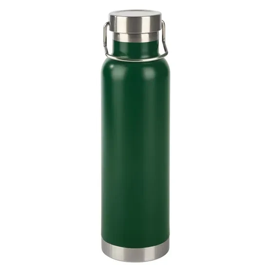 Вакуумная изолированная бутылка MILITARY (Тёмно-зелёный) - фото 1 - id-p103659081