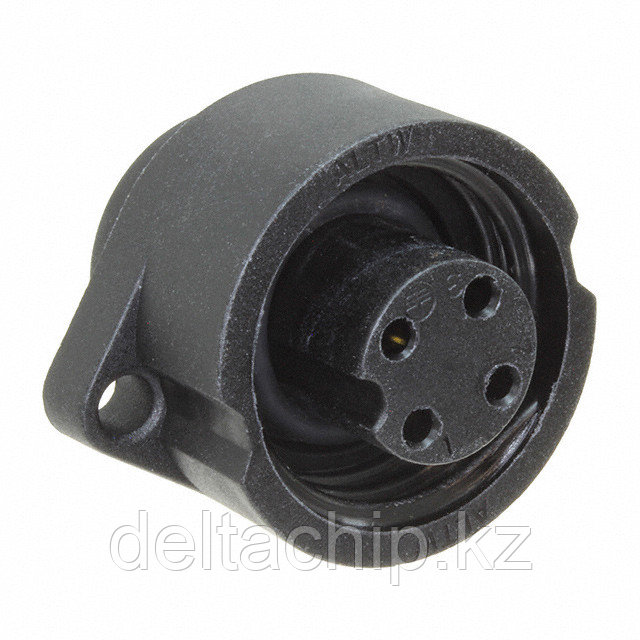 Разъем PWF-04PFFS-SC7001, мама на корпус, 12А, 4pin, защита IPX7