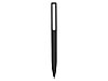 Ручка шариковая пластиковая Bon с покрытием soft touch, черный, фото 2