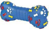 Trixie Игрушка для собак винил, косточка со звуком, 15 см, различные цвета.