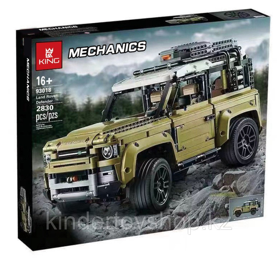 Конструктор KING 93018 Land Rover Defender 2830 дет