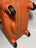 Большой пластиковый дорожный чемодан на 4-х колёсахAmbassador (высота 79 см, ширина 49 см, глубина 29 см), фото 4