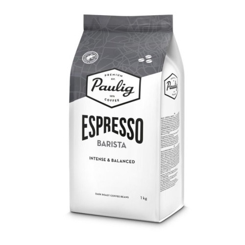 Кофе в зернах Paulig Espresso Barista, зерно, 1000 гр