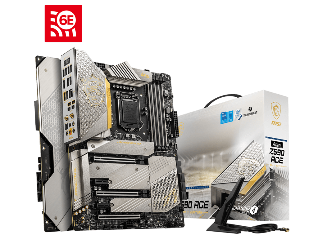 Материнская плата MSI MEG Z590 ACE GOLD EDITION