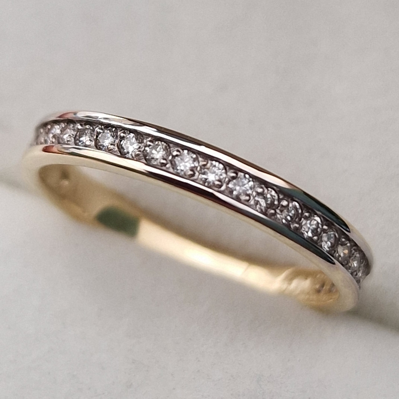 Золотое кольцо с бриллиантами 0.213Сt VS1/H VG - Cut